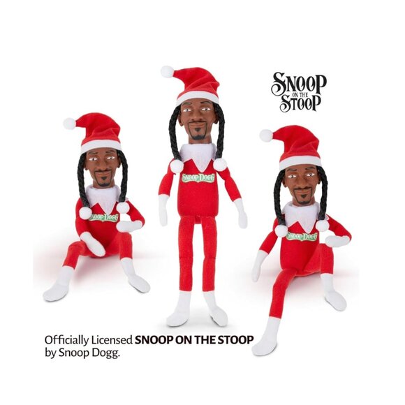 Snoop on a Stoop 2023, Snoop elf on a Shelf, Elf Doll, Box Toy 12" Figurine Elf - Picture 5 of 12